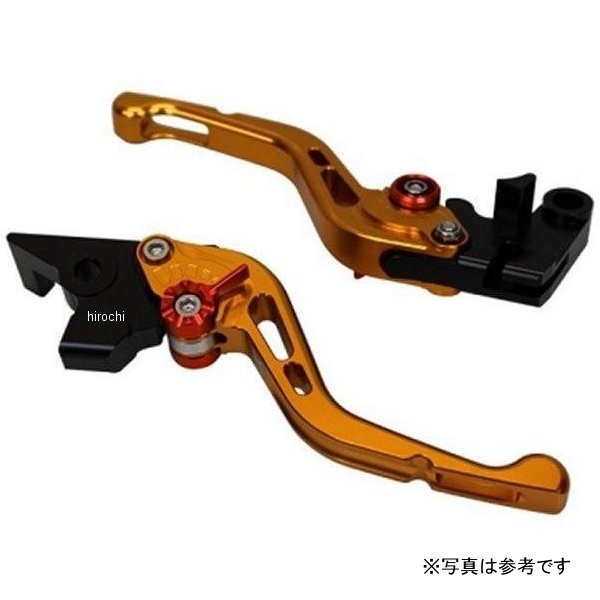 【メーカー在庫あり】 ユーカナヤ U-KANAYA ビレットレバーセット GPタイプ ショート 23年以降 MT-125 マットゴールド YA063-142-0612 HD店