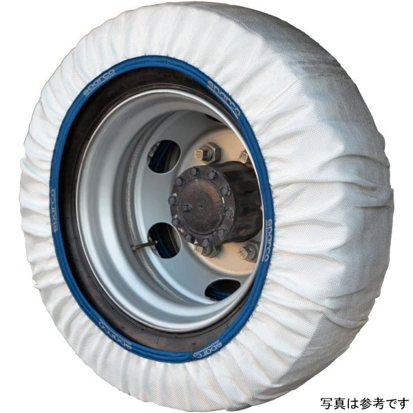 SPARCO スパルコ スノーソックス トラック用 110サイズ 2本入り ホワイト CCD-SPT618 HD店
