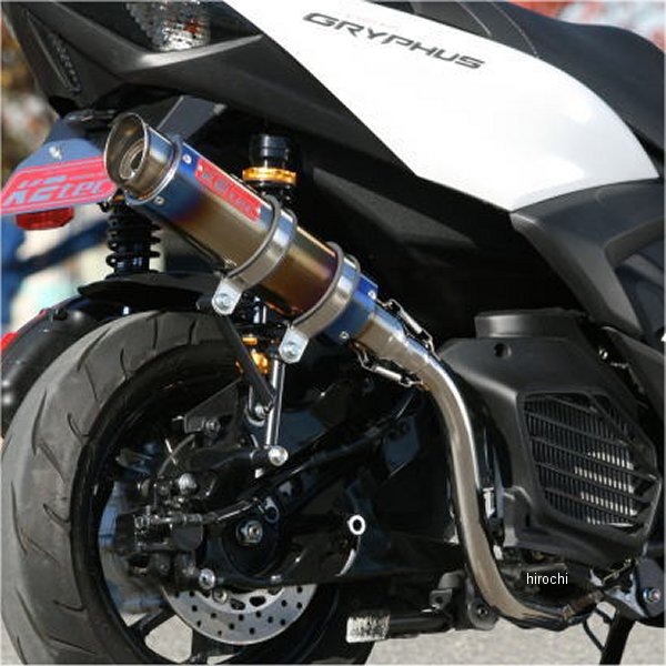 ケイツーテック K2tec フルエキゾースト GP-R STD M1 シグナス グリファス、X FORCE、NMAX チタン gry-gpsm-ti HD店