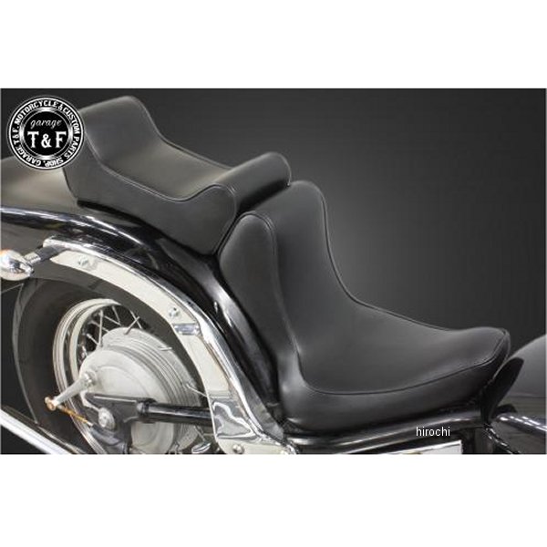 ガレージT&F キング&クィーンシートSET スムース ドラッグスター400 510154 HD店