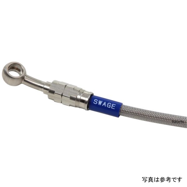 【メーカー在庫あり】 スウェッジライン SWAGE-LINE PRO フロントホースキット 21年-22年 ZX-25R ステン/クリア STP789FS HD店｜ヒロチー商事 ハーレー 店