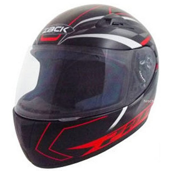 【メーカー在庫あり】 TNK工業 ZK-1 キッズフルフェイス 黒/赤 キッズサイズ 4984679512827 HD店 6,421円