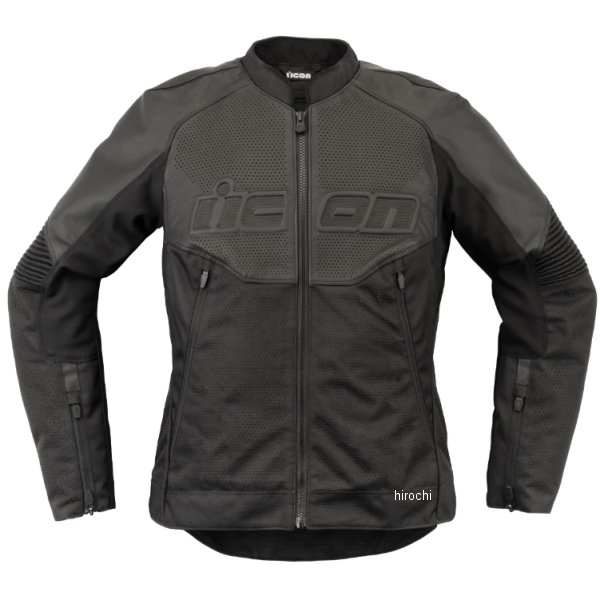 アイコン ICON 春夏モデル ジャケット WOMEN オーバーロード3 レザー レディース 黒 Sサイズ 2813-1083 HD店