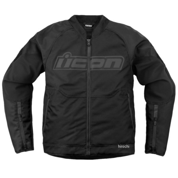 アイコン ICON 春夏モデル ジャケット オーバーロード3 黒 2Xサイズ 2820-6691 HD店