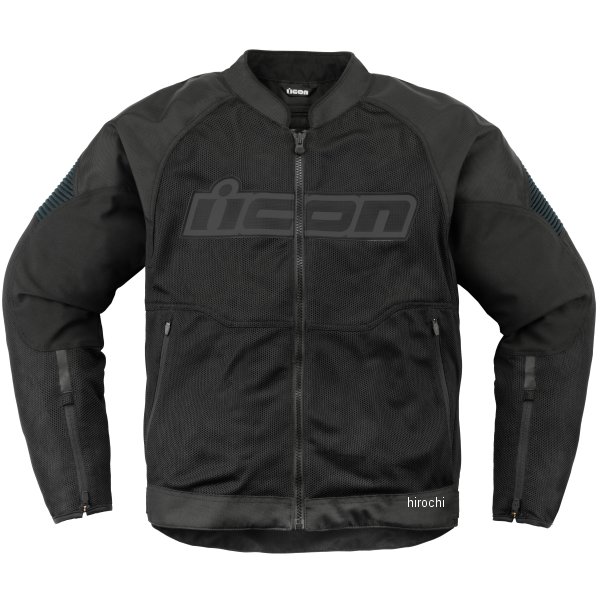 アイコン ICON 2024年春夏モデル ジャケット オーバーロード3 メッシュ 黒 XLサイズ 2820-6733 HD店画像