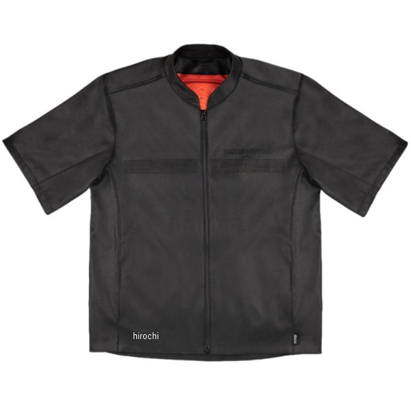 アイコン ICON 春夏モデル ジャケット ショートトラック 黒 2Xサイズ 2820-6765 HD店
