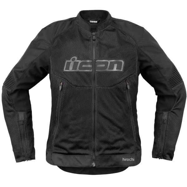 アイコン ICON 春夏モデル ジャケット WOMEN オーバーロード3 メッシュ レディース 黒 Lサイズ 2822-1582 HD店