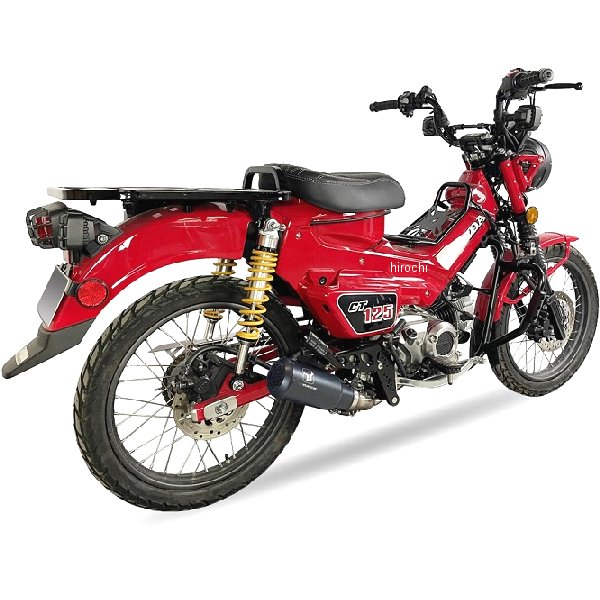 【メーカー在庫あり】 イクシル IXIL フルエキマフラー MK2B コニカルショート CT125、TRAIL125 IX-AH6209SB HD店
