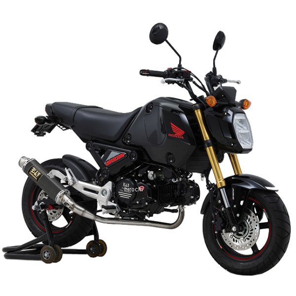 【メーカー在庫あり】 ヨシムラ フルエキゾースト 機械曲 GP-MAGNUM サイクロン EXPORT SPEC 21年-23年 グロム カーボン 110A-40K-5U90 HD店