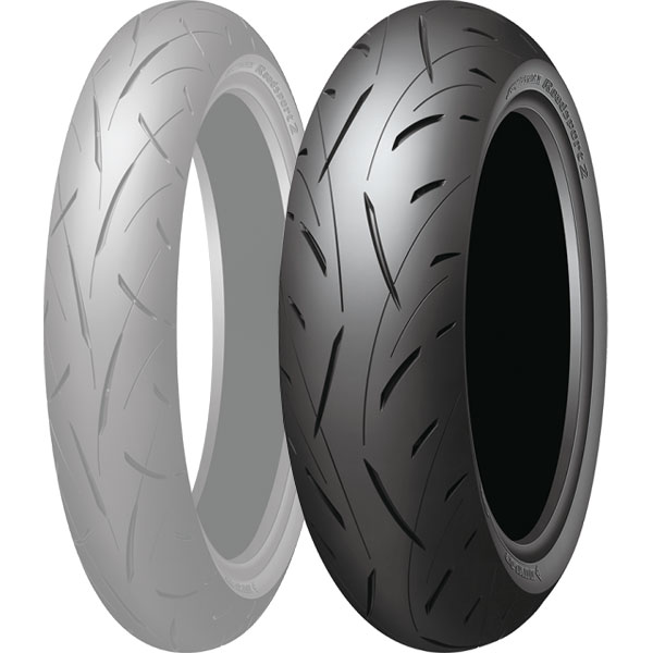 ダンロップ DUNLOP ロードスポーツ2 180/55ZR17 M/C (73W) TL リア 352711 HD店|ヒロチー商事 ハーレー 店