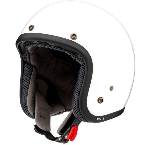 【メーカー在庫あり】 YH-001 山城 スモールジェットヘルメット パールホワイト Lサイズ YH001P.WH/L HD店