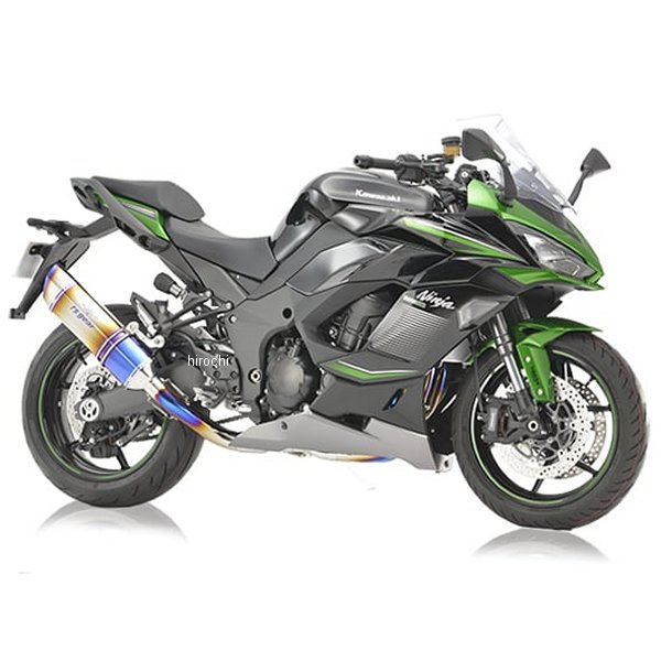 アールズギア r's gear GPスペック フルエキゾースト シングル UPType 23年- ニンジャ1000SX チタンドラッグブルー GK41-TUSD HD店