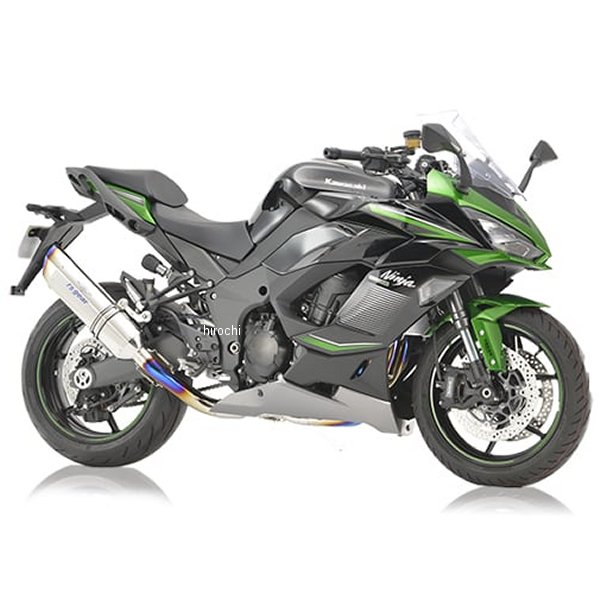 アールズギア r's gear GPスペック フルエキゾースト シングル UPType 23年- ニンジャ1000SX チタンポリッシュ GK41-TUST HD店