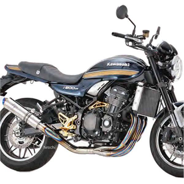 【メーカー在庫あり】 アールズギア r's gear フルエキゾースト ワイバンクラシックR Sタイプ 23年以降 Z900RS チタンポリッシュ MK40-RSCT HD店