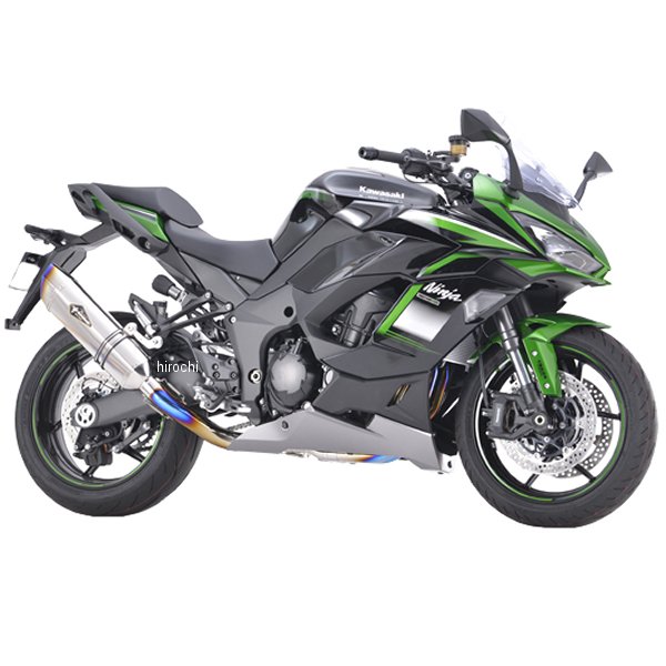 アールズギア リアルスペック フルエキゾースト シングル UP タイプ Ninja 1000SX 20年以降 チタンポリッシュ RK36-TUST HD店