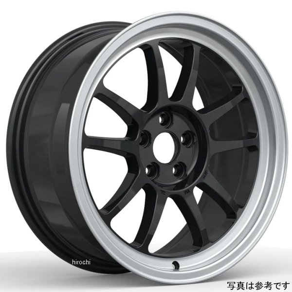 【メーカー在庫あり】 シバホイール G23 17インチ 7.5J インセット+25 5H-100 レーシングブラック/リムポリッシュ 1本売り G17-01RBP HD店｜ヒロチー商事 ハーレー 店