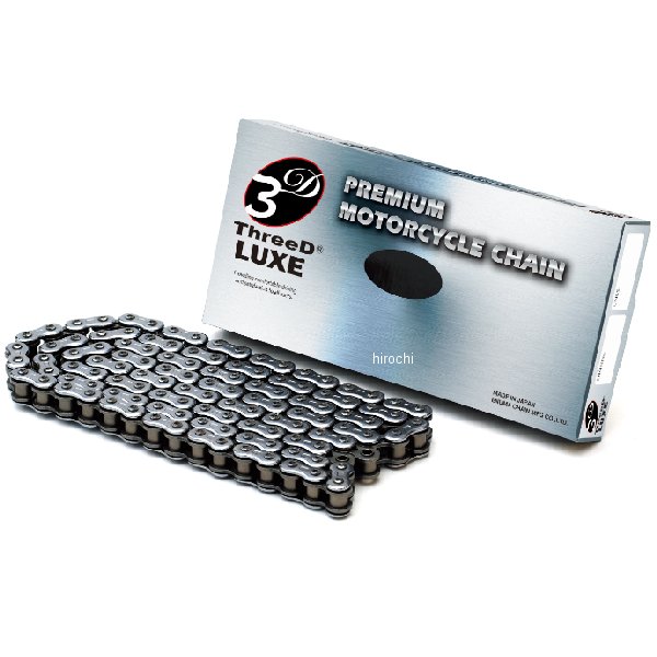 EKチェーン 江沼チェーン ThreeD LUXEシリーズ 530L/3D 94L カシメジョイント シルバー 4571291771697 HD店|ヒロチー商事 ハーレー 店