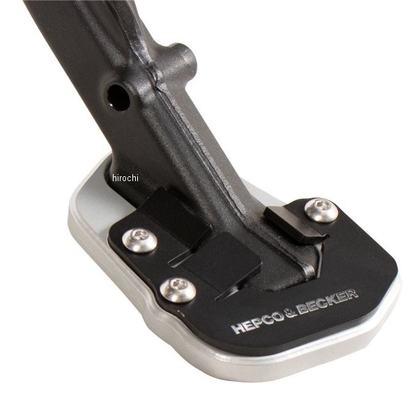 へプコアンドベッカー HEPCO&BECKER サイドスタンド エンラージメント 23年-24年 R1300GS シルバー/黒 42116532 00 91 HD店