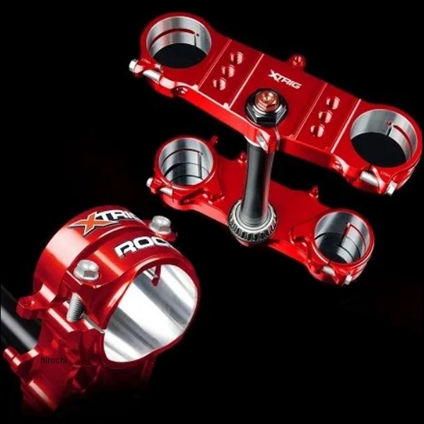 テクニクス Technix XTRIG トリプルクランプキット ROCS PRO 21年以降 ガスガス MC125 オフセット\u003d20-22 レッド 40803002 HD店 59,895円