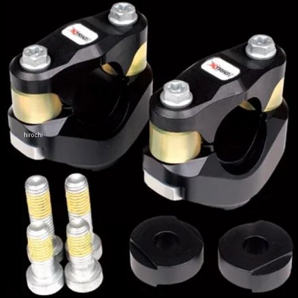 テクニクス Technix XTRIG PHDSマウントキット 28.6mmハンドルバー用 旧タイプ10mmボルト用 ブラック 50100007 HD店