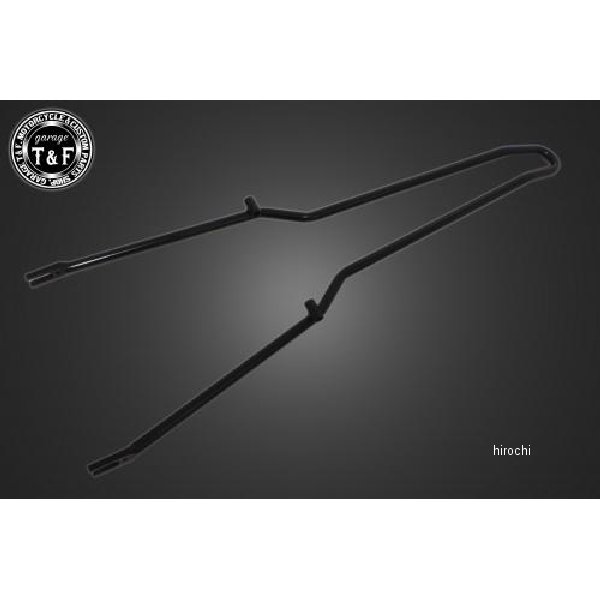 ガレージT&F フラットフェンダー専用シーシーバー ロング ドラッグスター1100 ブラック 602108 HD店|ヒロチー商事 ハーレー 店