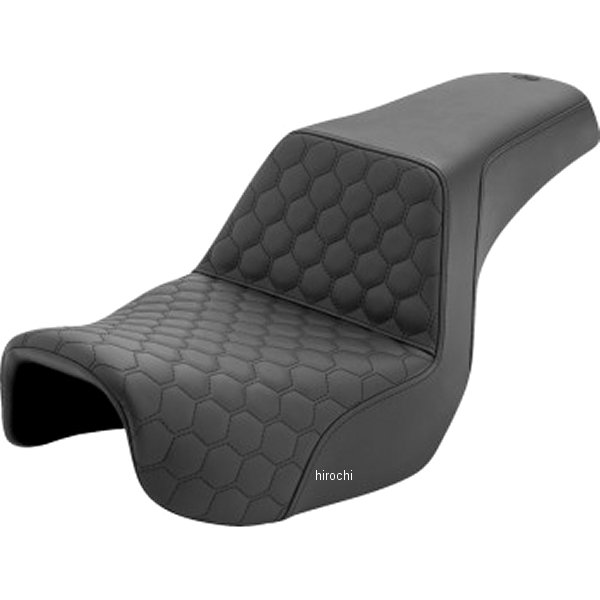 【USA在庫あり】 サドルメン Saddlemen シート STEP UP Honeycomb 16年-17年 FXDLS 黒 0803-0704 HD店｜ヒロチー商事 ハーレー 店