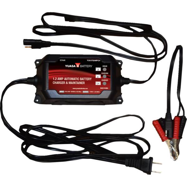 【USA在庫あり】 ユアサ バッテリーチェージャー＆メンテナー 12V 1.2A 3807-0661 HD店