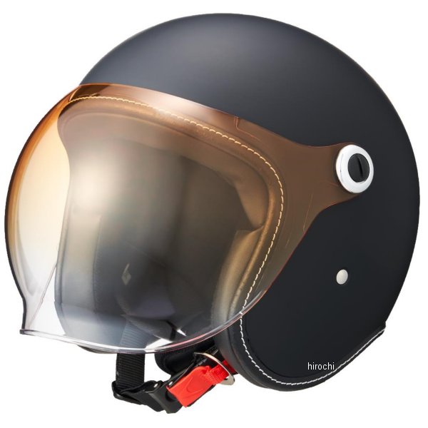 【メーカー在庫あり】 マルシン工業 Marushin ジェットヘルメット MCJ6 バブルライダー メンズ マットブラック Mサイズ(57-58cm) 05301001 HD店｜ヒロチー商事 ハーレー 店