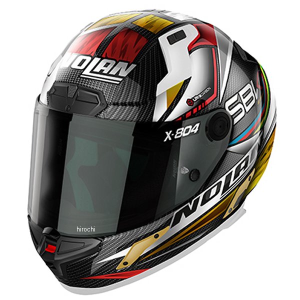 【メーカー在庫あり】 ノーラン NOLAN フルフェイスヘルメット X-804RS ULTRA CARBON STONER SBK/23 Lサイズ 44367 HD店