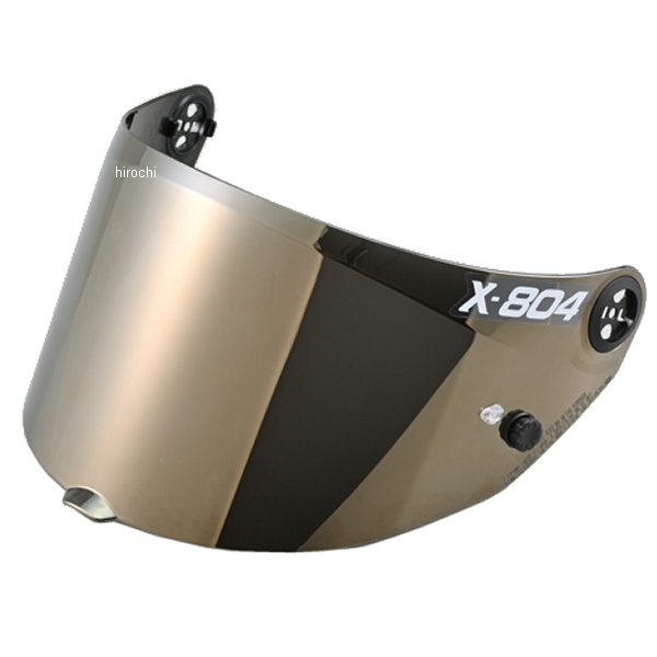 ノーラン NOLAN 補修部品 X804用 シールド XFR-03 メタルゴールド 47062 HD店|ヒロチー商事 ハーレー 店