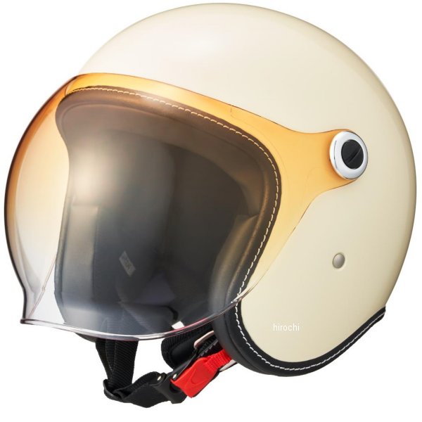 【メーカー在庫あり】 マルシン工業 Marushin ジェットヘルメット MCJ6 バブルライダー メンズ アイボリー XLサイズ(61-62cm) 05301013 HD店|ヒロチー商事 ハーレー 店