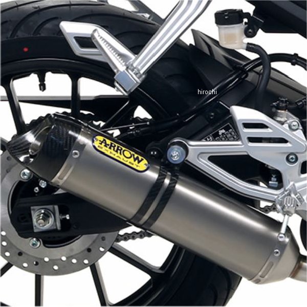 アロー ARROW フルエキゾースト Street Thunder 20年 XSR155 アルミ/カーボンエンド 51518AK-51018MI-xsr155 HD店