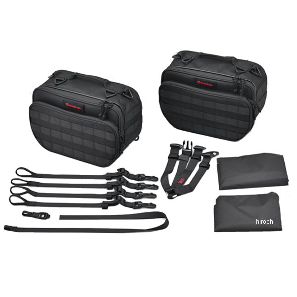 【メーカー在庫あり】 ヘンリービギンズ HenlyBegins DHS-42 振り分けサイドバッグ 9L/9L 40629 HD店