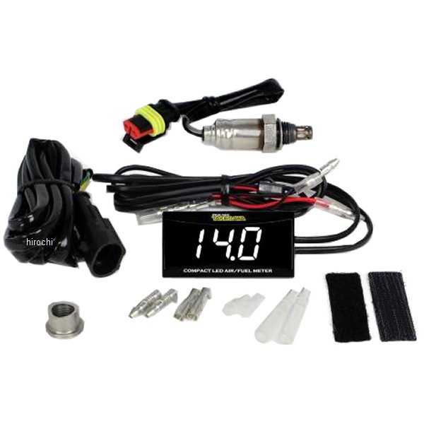 【メーカー在庫あり】 SP武川 コンパクトLED A/F メーター DC12V車 汎用 05-07-0021 HD店