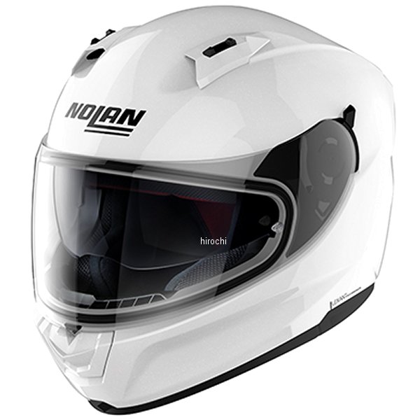 【メーカー在庫あり】 ノーラン NOLAN フルフェイスヘルメット N60-6 ソリッド メタルホワイト/5 Mサイズ 30651 HD店|ヒロチー商事 ハーレー 店