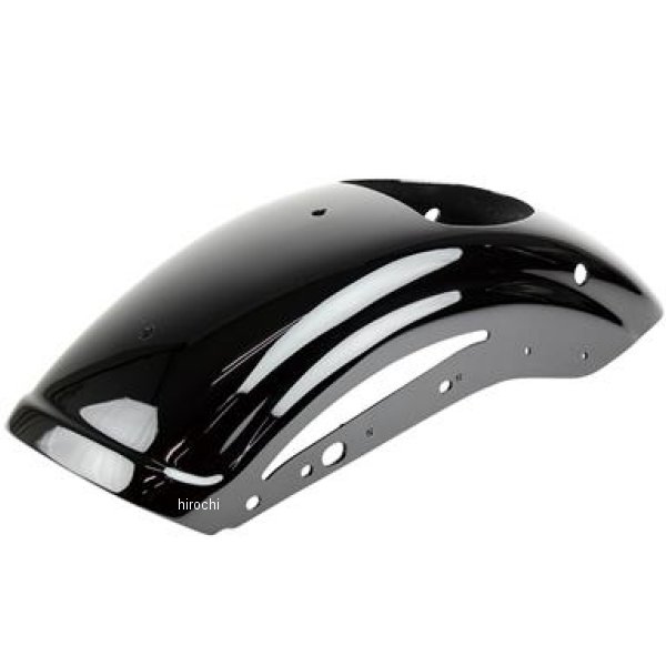 【メーカー在庫あり】 GLEAMING WORKS ショートリブフェンダー 07年-09年 スポーツスター サイドホール ブラック塗装仕上げ GW-6013-BK HD店