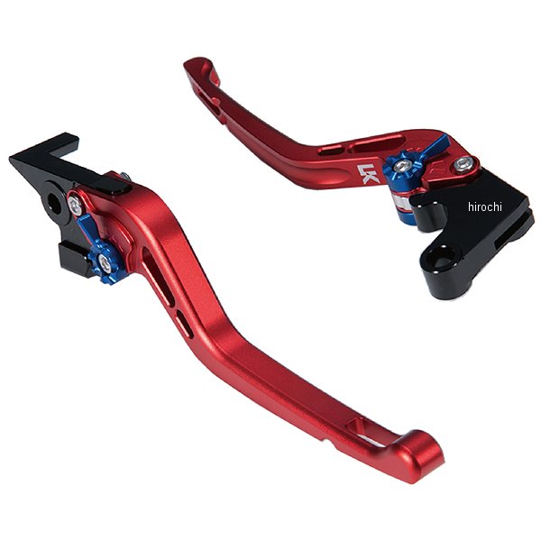 【メーカー在庫あり】 ユーカナヤ U-KANAYA ビレットレバーセット GPタイプ ロング 16年以降 CRF1000L マットレッド HO096-112-0515 HD店