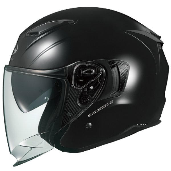 オージーケーカブト OGK KABUTO EXCEED2 ブラックメタリック XSサイズ 4966094628536 HD店