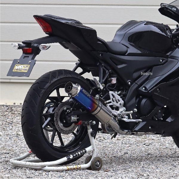 ダブルアールズ WR'Sラウンド フルエキゾースト MT-125 焼き色チタンサイレンサー LS2140JM HD店