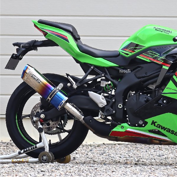 ダブルアールズ WR'S SS-OVAL スリップオンマフラー ZX-4R SE 焼き色タイプ SB4440JM HD店