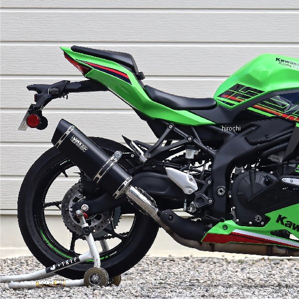 ダブルアールズ WR'S SS-OVAL スリップオンマフラー F-BLACK 23年- ZX-25R SE チタン SF4280JM HD店 45,144円