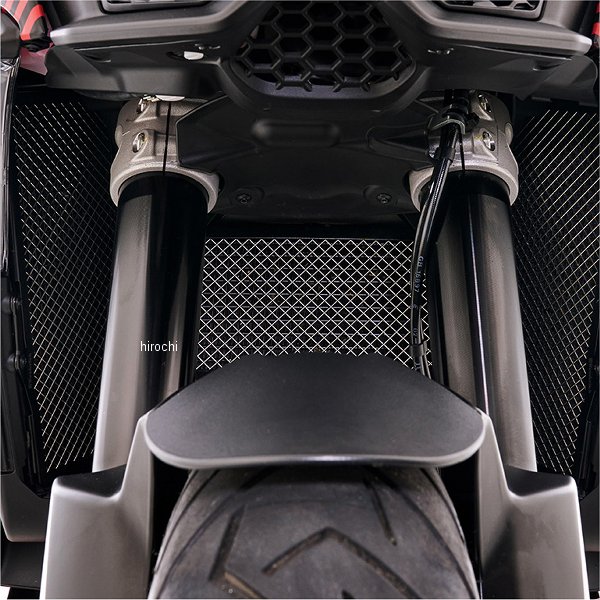 ワンダーリッヒ Wunderlich ラジエーターガード Multistrada V4 黒 W71270-002 HD店