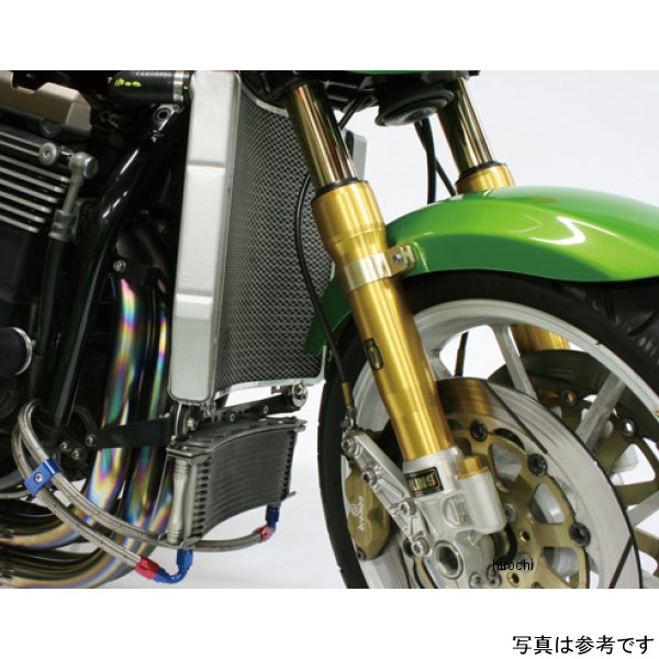アクティブ オイルクーラーキット ACTIVEビッグラジエーター用 ラウンド #6 9-13R 08年以前 ZRX1200、ZRX1100 シルバー AC14037513 HD店