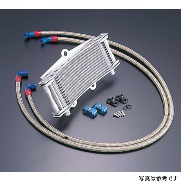 ACTIVE アクティブ オイルクーラーキット サイド廻し/ラウンド #6 9-13R ゼファー750、ZR-7 シルバー AC14057513 HD店