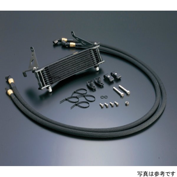 ACTIVE アクティブ オイルクーラーキット サーモ対応 サイド廻し/ラウンド #6 9-13R CBR400F ブラック仕様 AC14031713BC HD店