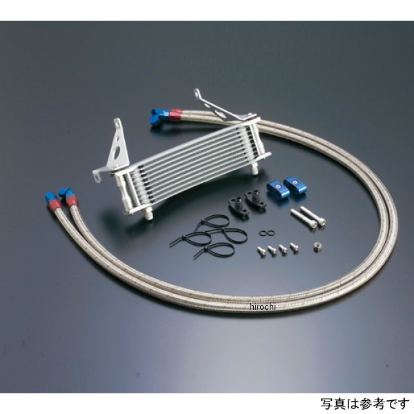 ACTIVE アクティブ オイルクーラーキット サーモ対応 サイド廻し/ラウンド #6 9-13R CBR400F シルバー AC14031713C HD店 75,882円