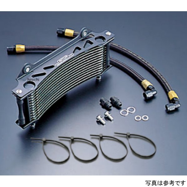 ACTIVE アクティブ オイルクーラーキット ラウンド #6 9-10R 94年以降 GSX1100S ブラック仕様 AC14035410B HD店 55,014円