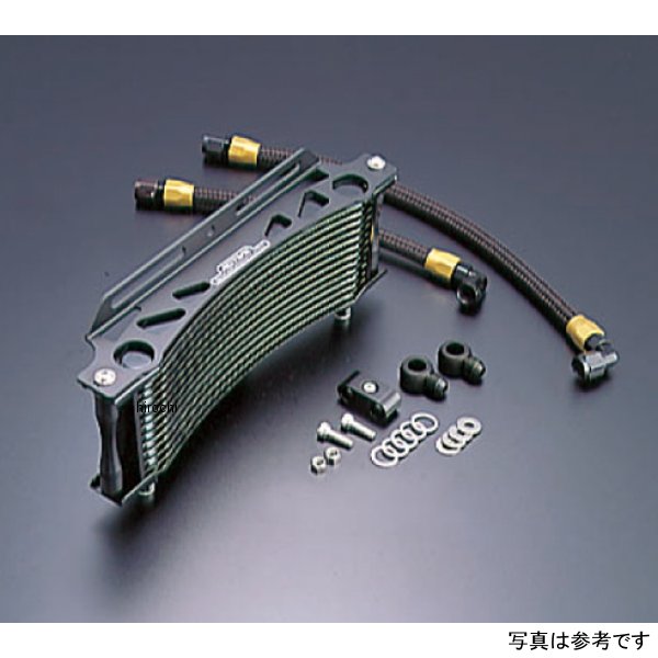 ACTIVE アクティブ オイルクーラーキット ラウンド #6 9-10R GPZ750R、GPZ900R ブラック仕様 AC14037610B HD店