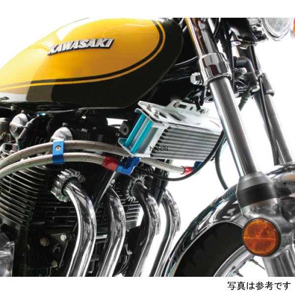 ACTIVE アクティブ オイルクーラーキット ストレート #8 9-10R Z1、Z2、Z750FX-1、Z1000MK2 シルバー AC14057410 HD店