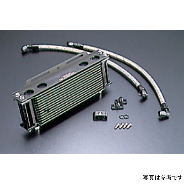 ACTIVE アクティブ オイルクーラーキット ストレート #6 9-10R GPZ400F、Z400GP、Z750GP ブラック仕様 AC14058110B HD店
